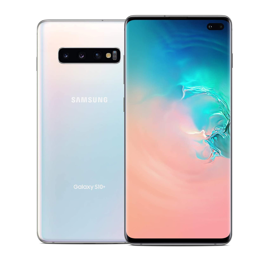 Smartphones: SMARTPHONE SAMSUNG GALAXY S10 PRISM 128 GB 4G WHITE LTE 6.